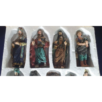 Kerststalfiguren, 10-delig in doos